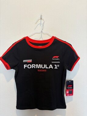 Formula 1® F1 Racing  Black Cotton blend T shirt